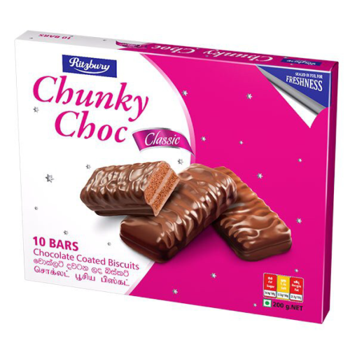 Ritzbury Chunky Choc 200g