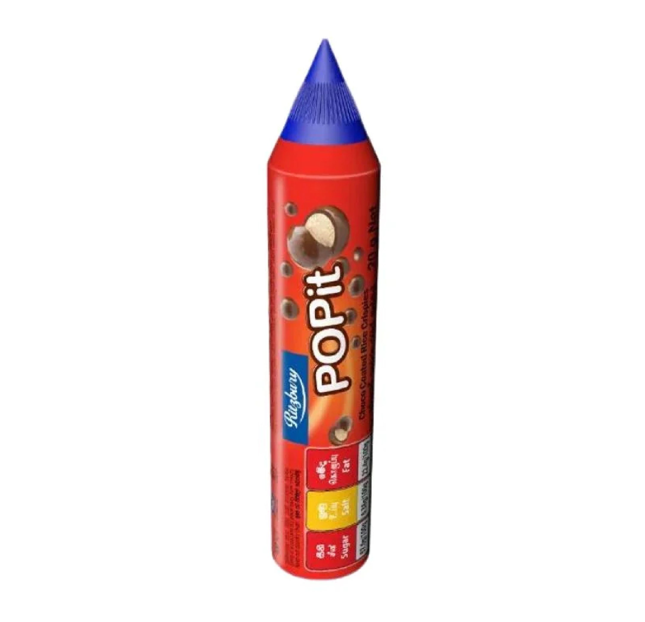 Ritzbury Popit Chocolate Tube 20g