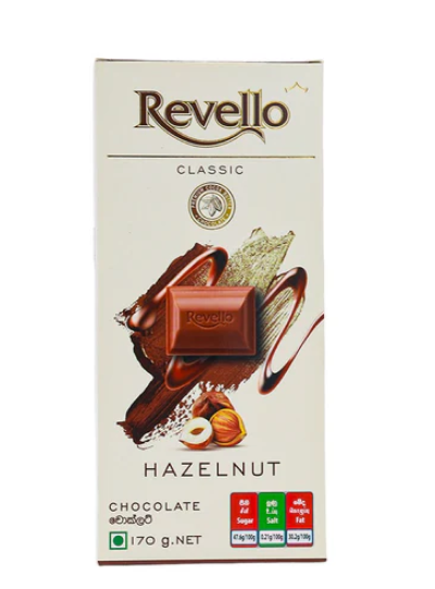 Revello Hazelnut Chocolate 100g