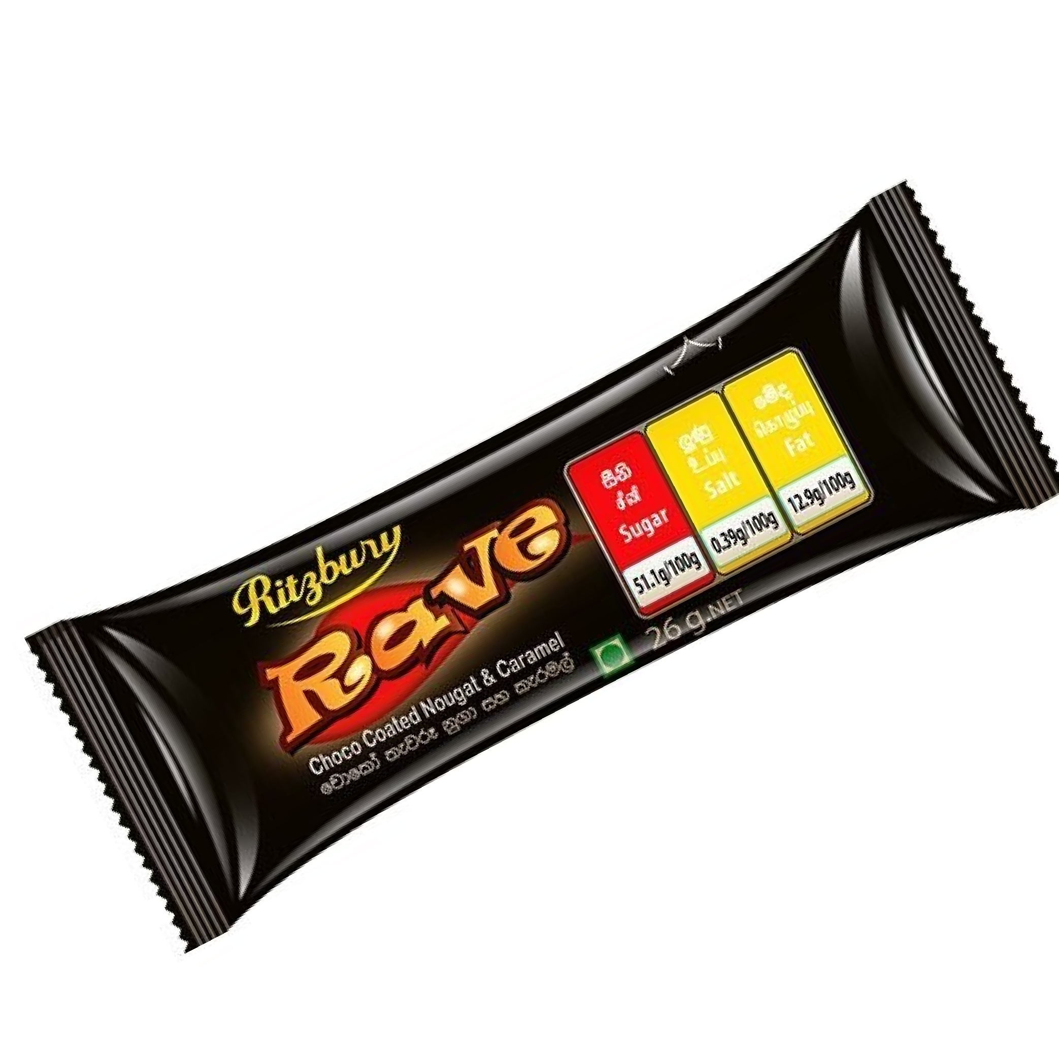 Ritzbury Rave Chocolate 26g