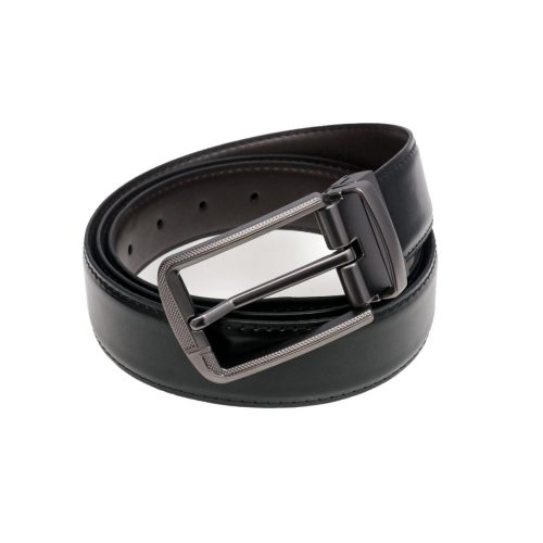 Double Side Men's Classic Black Belt