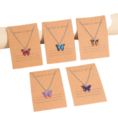 Butterfly Pendant Necklace