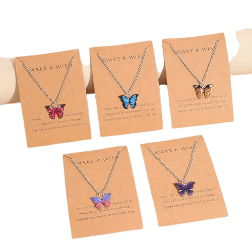 Butterfly Pendant Necklace