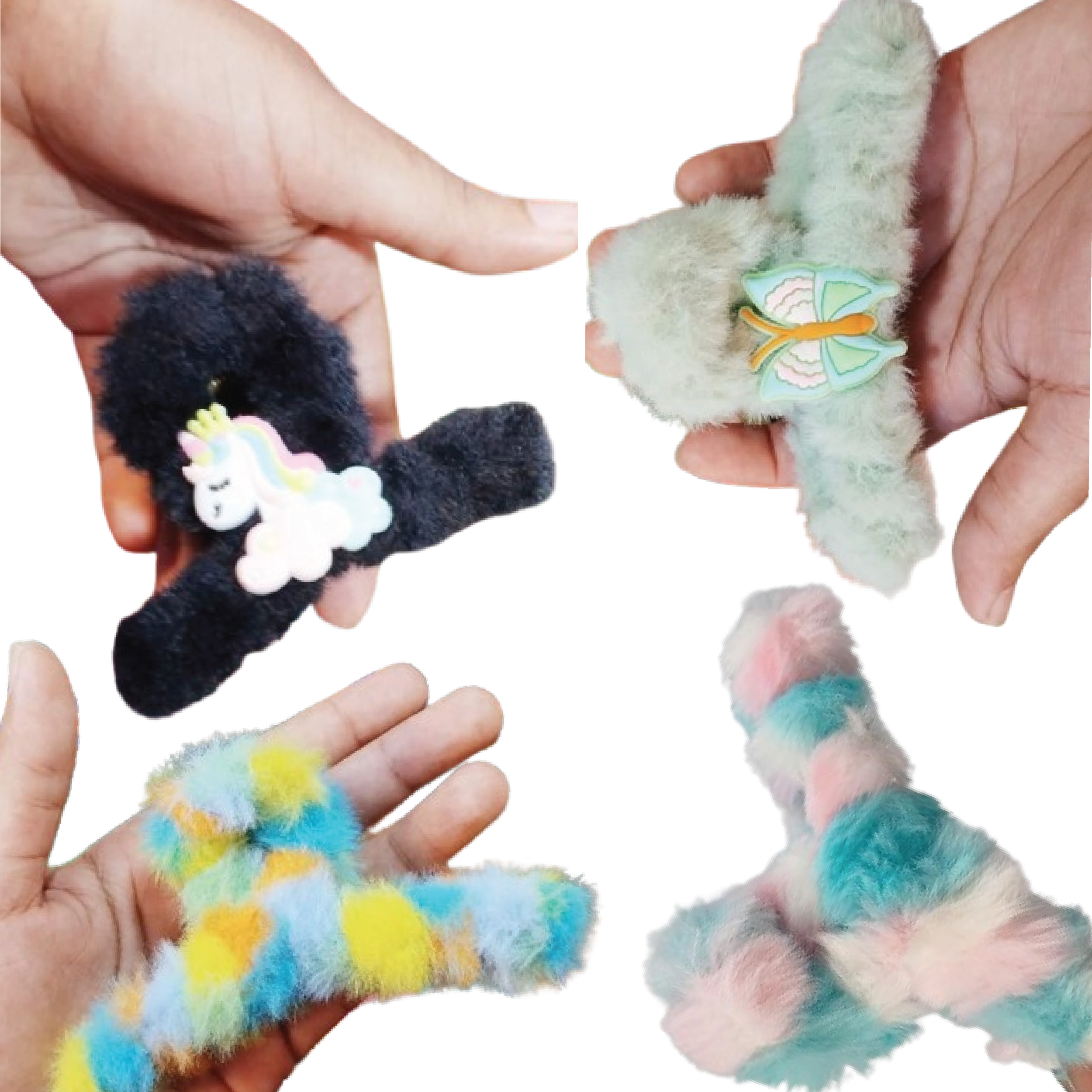 Fluffy Hair Clamp Collection 05