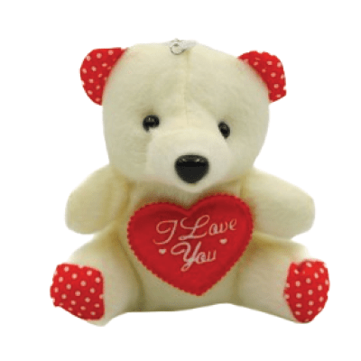 I Love You Teddy Bear Keyring - Image 2